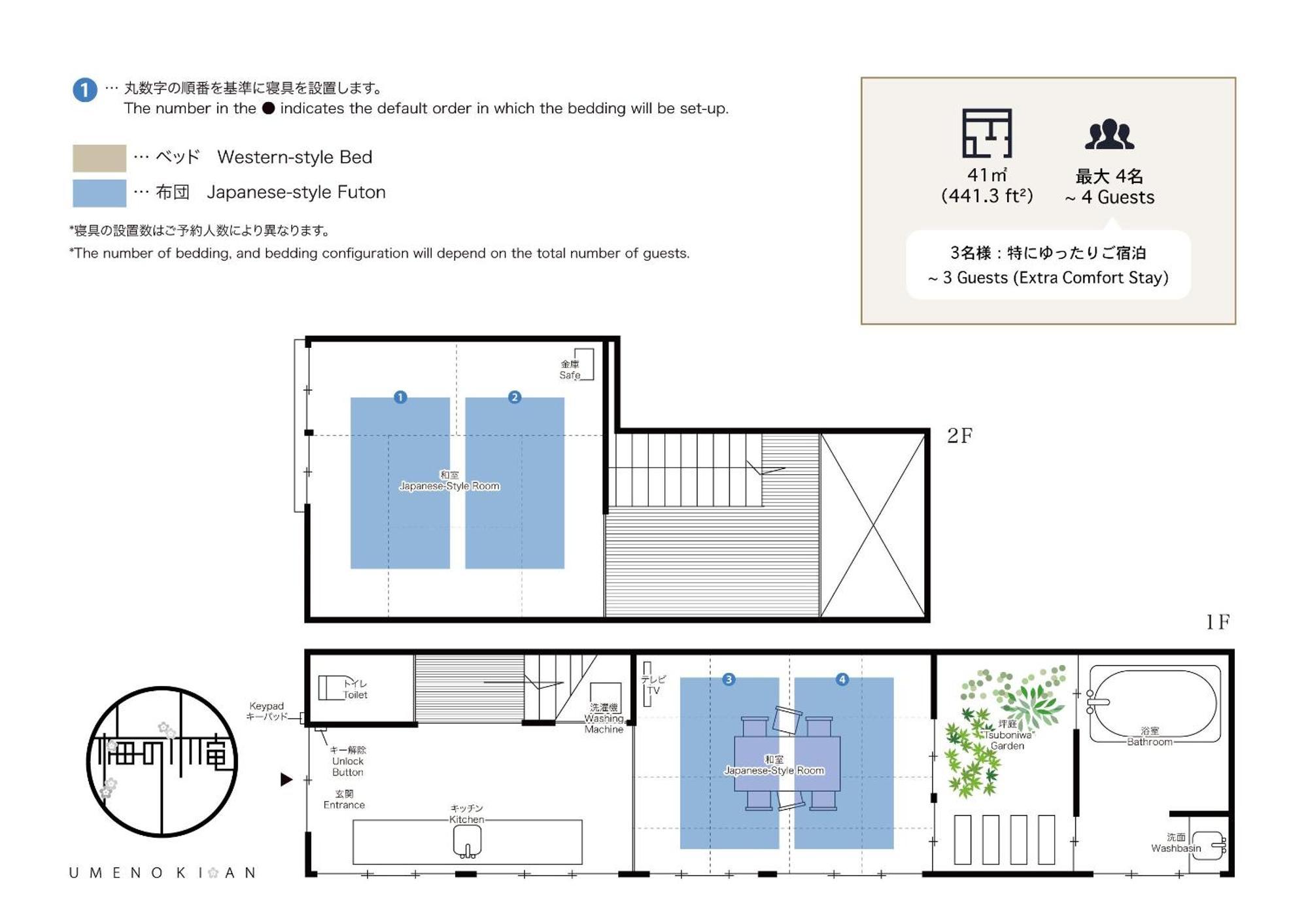 Вилла Umenoki An Machiya House Киото Экстерьер фото