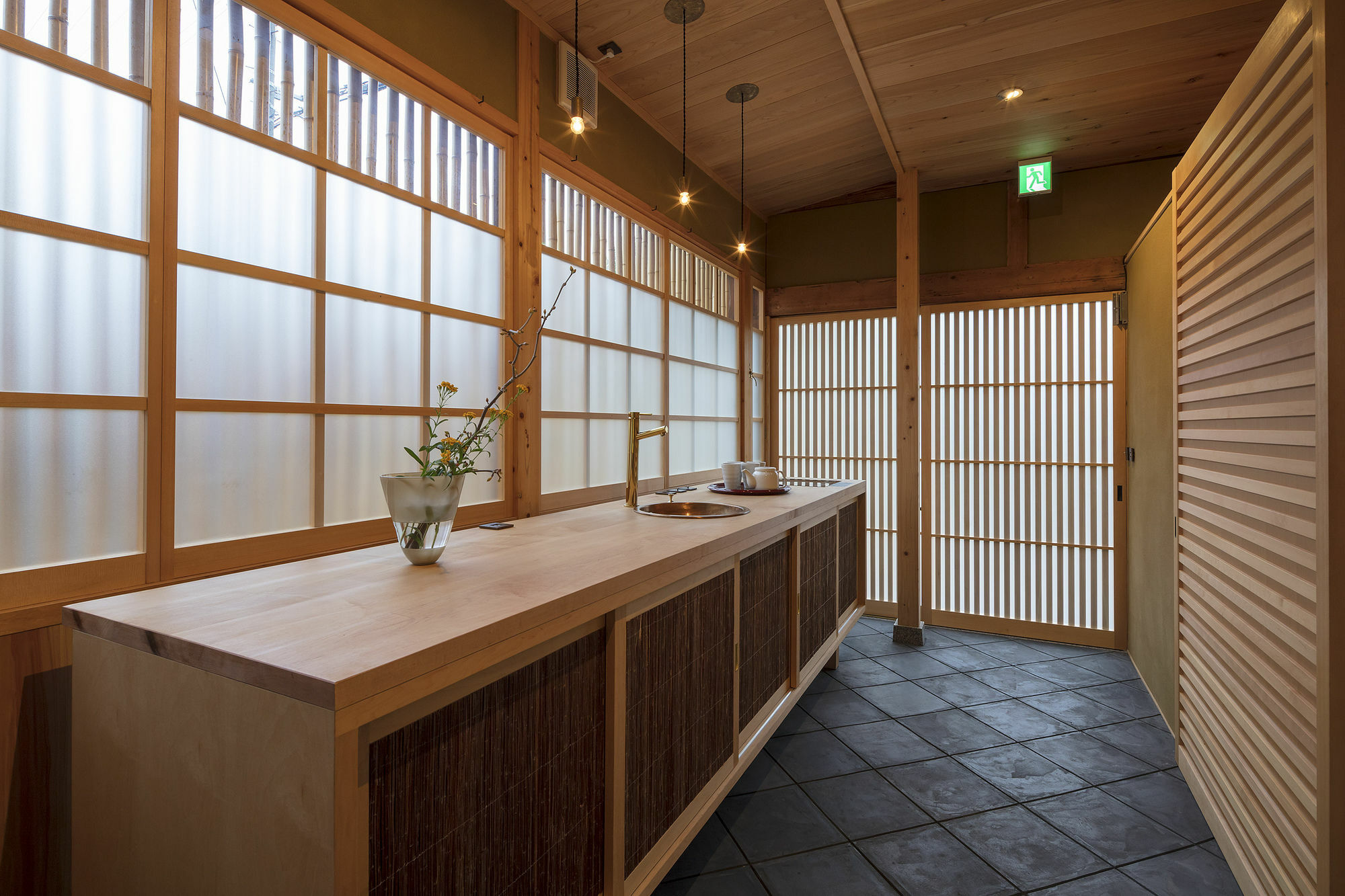 Вилла Umenoki An Machiya House Киото Экстерьер фото